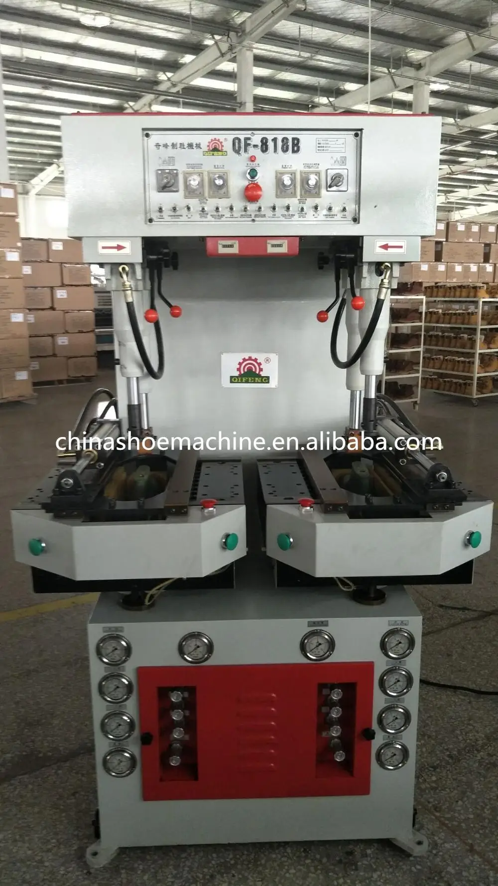 
Heavy duty walled type QF-818B sole pressing machine for shoes machine 