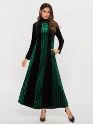 New Style  Velvet Other Dresses  Abaya Muslim Dress For Women