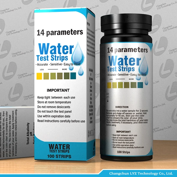 14 in 1 water quality test strips