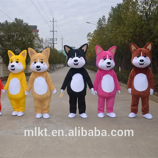 Mascot costume animal costume pet dog costume mascot for adults