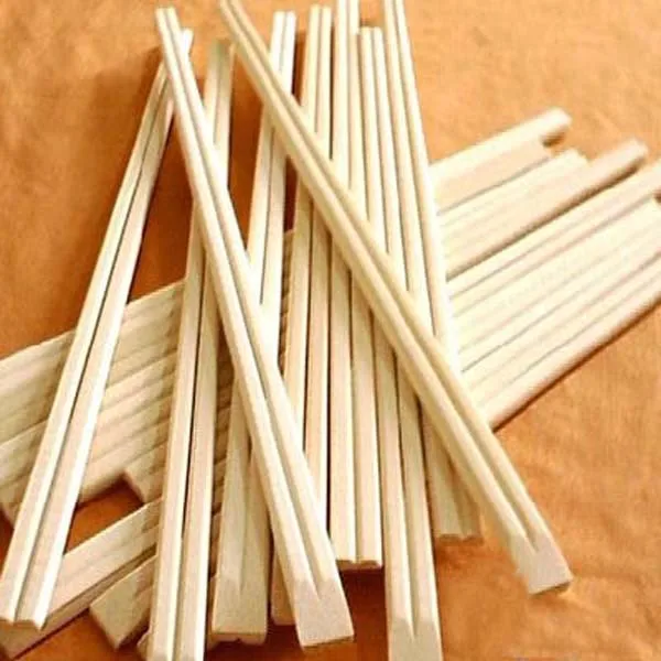 Custom Printed 20cm Disposable Bamboo Chopsticks In Paper Sleeve