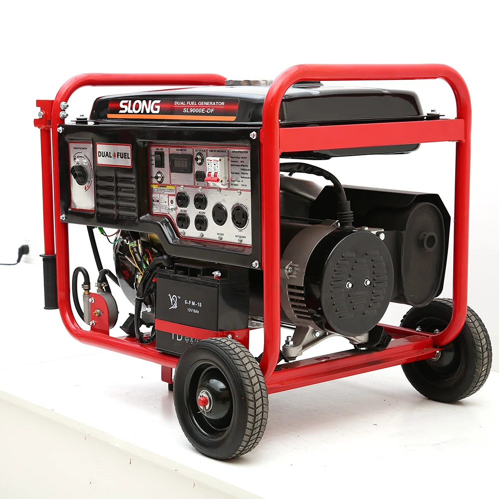 SLONG SL9000E-DF 6 kw Dual fuel generator