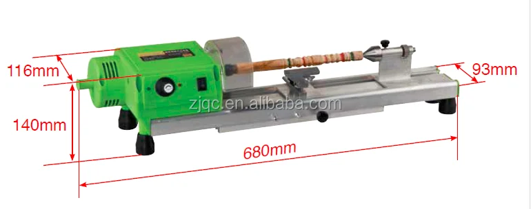 
3306 Mini cnc woodworking lathe 4 jaws chuck optional 