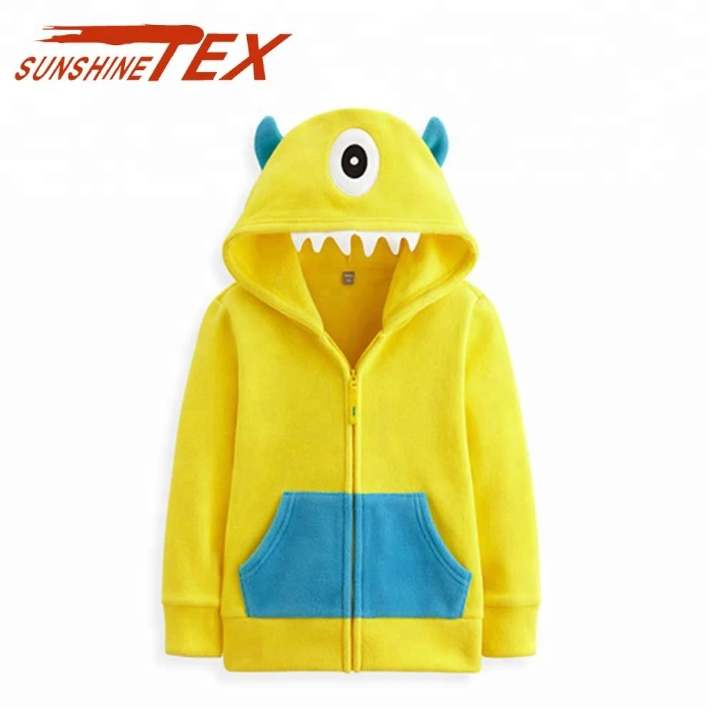 
Cute Boys Coat Kids Polar Fleece Jacket 