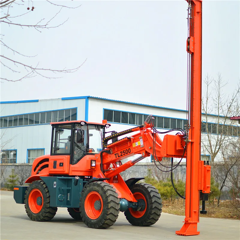 Taian wheel loader TL2500 new design machinery telescopic front end type shovel loader
