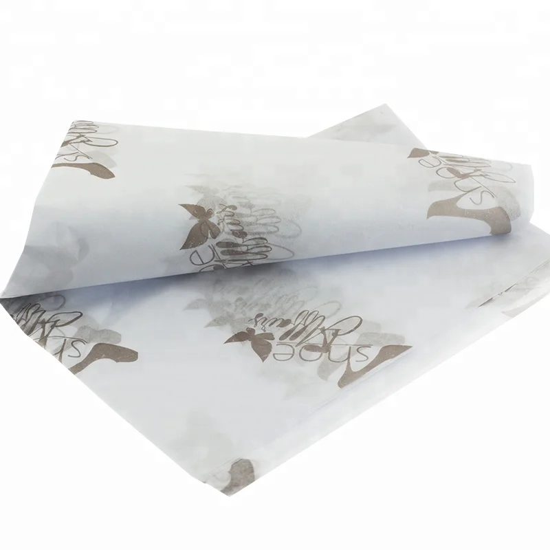 
 Пользовательские логотип белая ткань подарочная упаковка бумага для одежды  