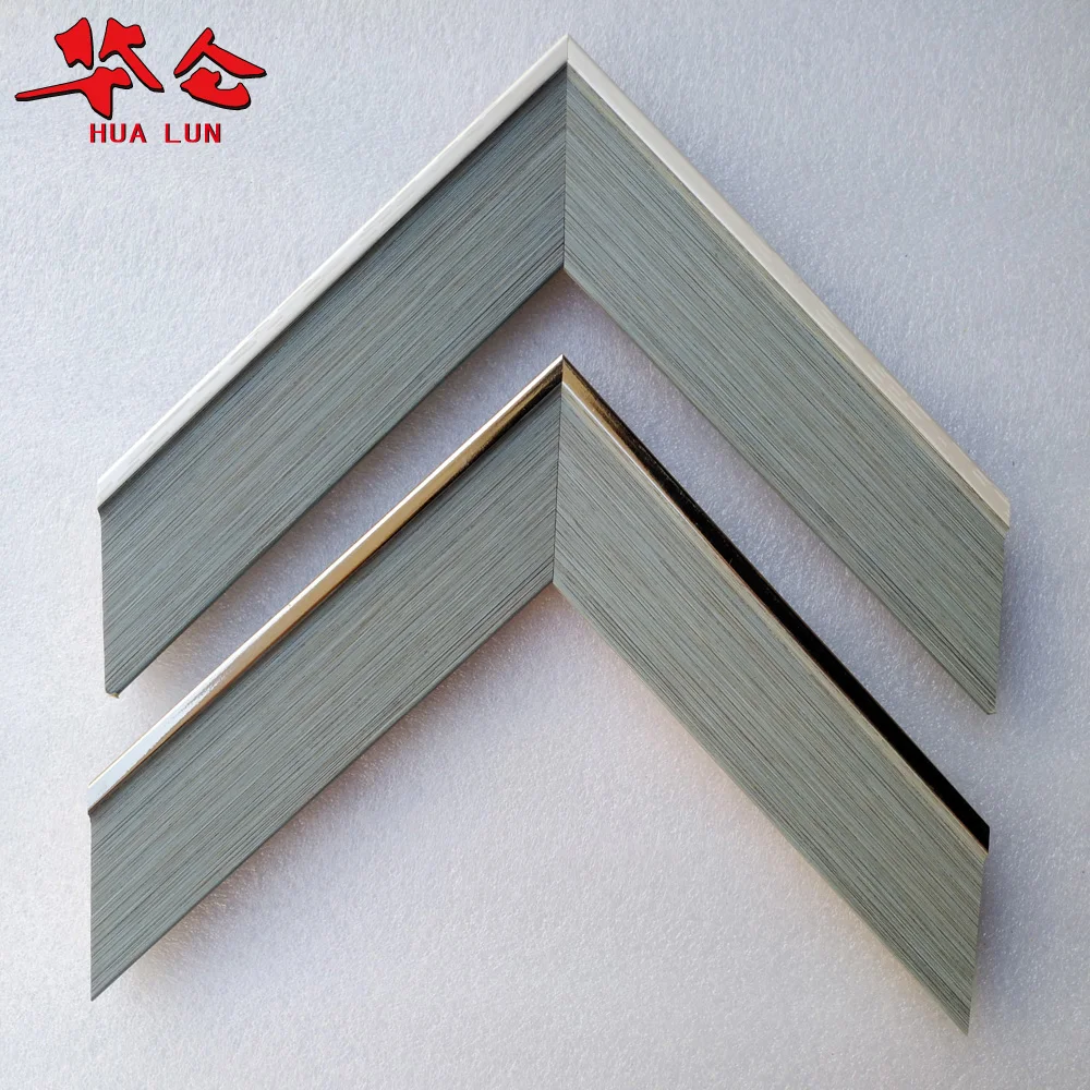 Wholesale Factory Free Sample Modern Black Polystyrene Picture Frame Moulding