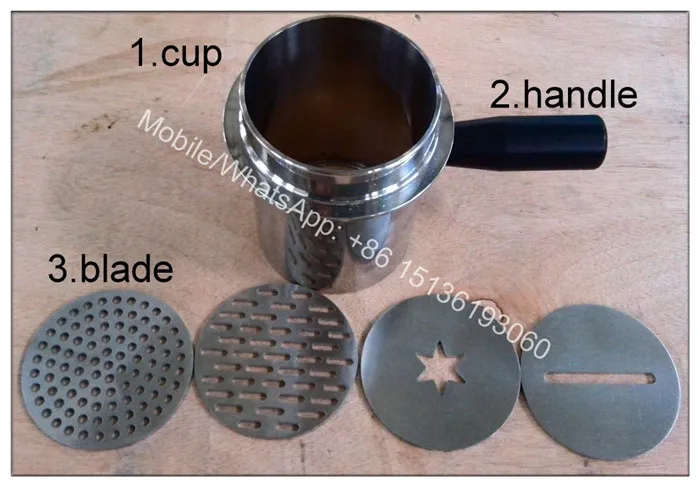 Soft sevice ice cream machine for making Spaghetti noodles shape