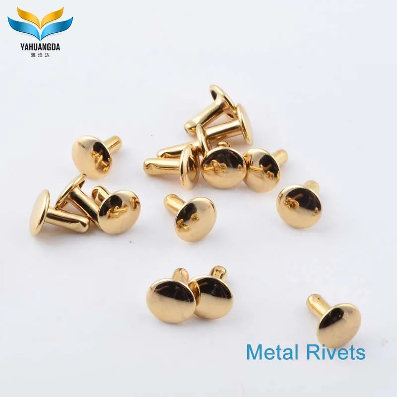 custom metal decorative handbag button rivets