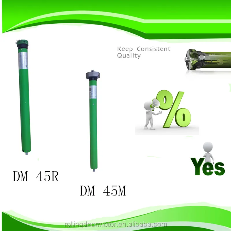DM45 manual type tubular motor for roller shutter