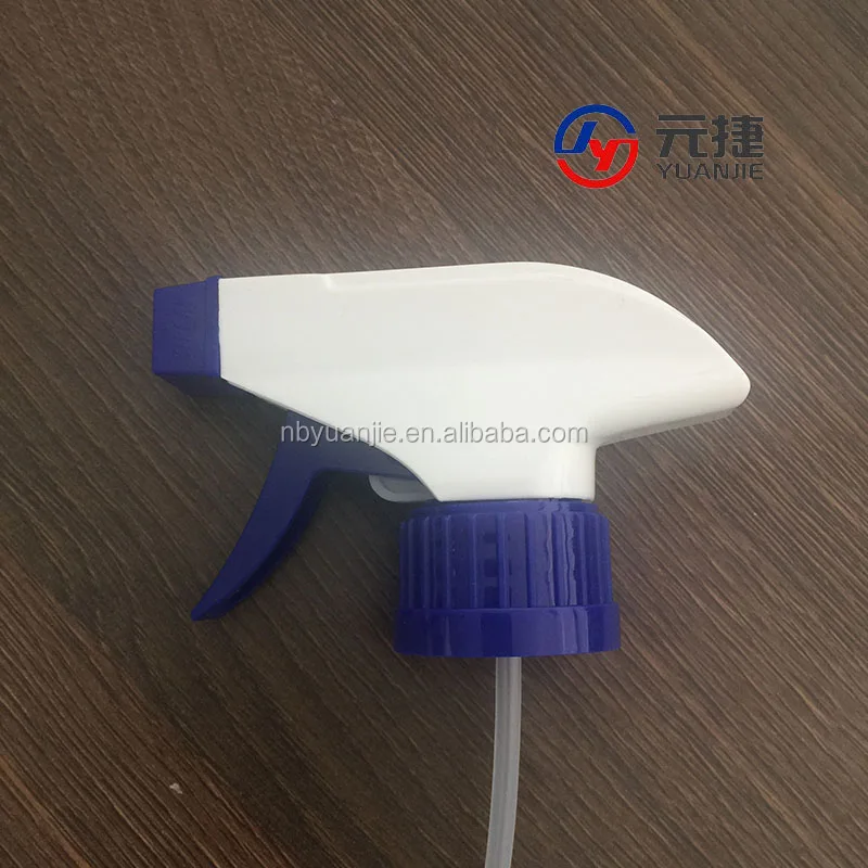 
blue trigger, nozzle and closure sprayer pump for car wash 