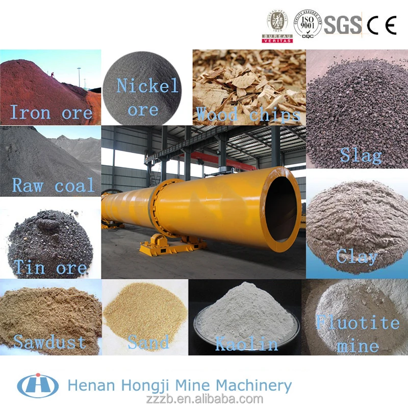 Заводская цена от поставщика, сельскохозяйственная вращающаяся сушильная машина, удобрение для семян, ротационная трубчатая сушилка