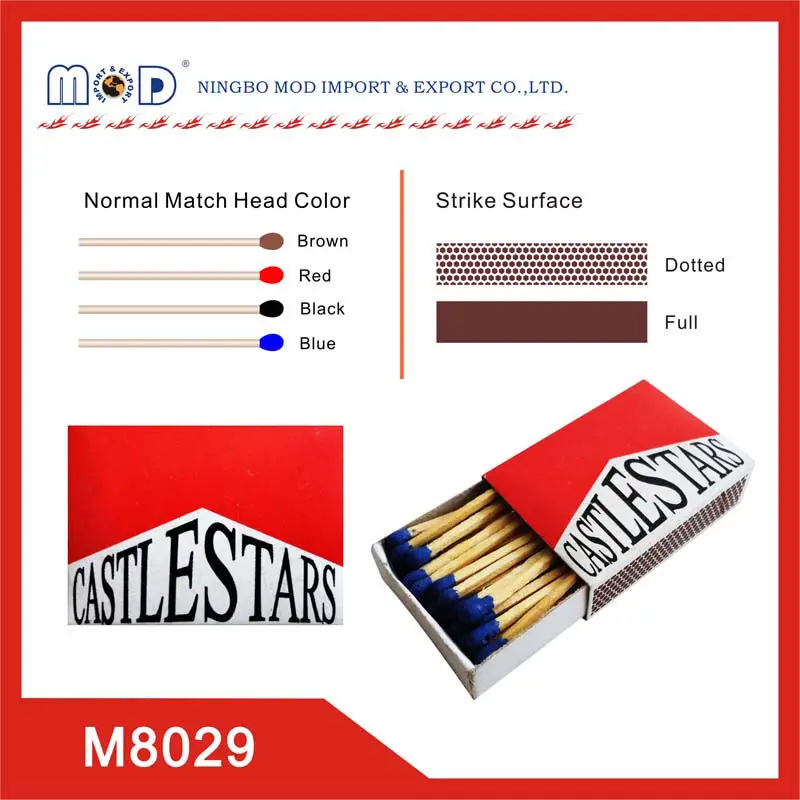 Zebra brand wooden match/cheap safety match