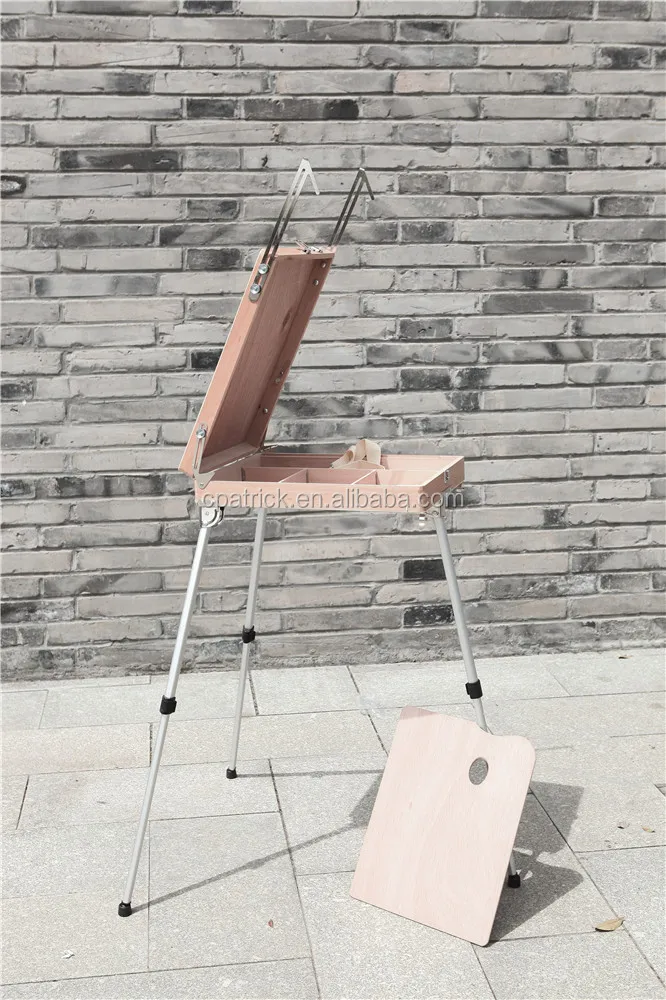 2024 Art Light Weight French Style Field and Sketchebox Easel with Aluminum Tripod