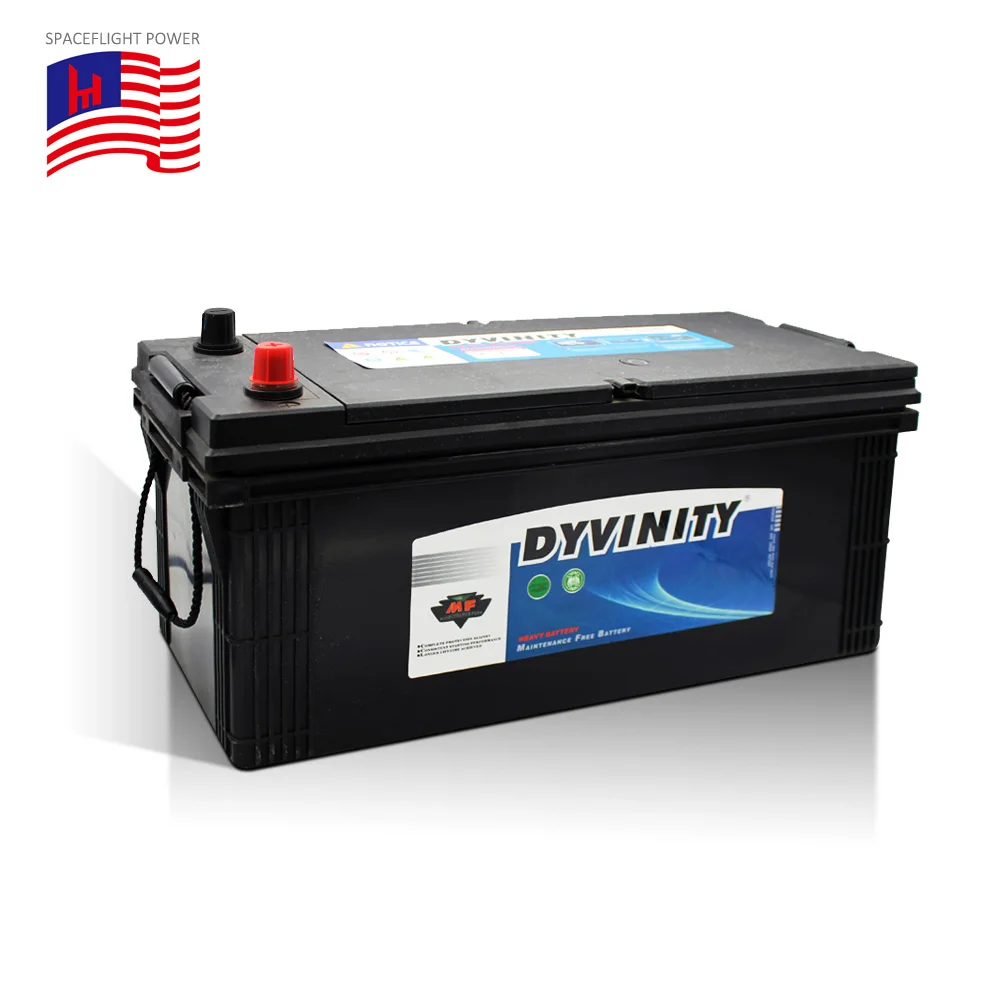 Commercial N150 12V 150ah 150amp Heavy Duty Maintenance Free 145G51 Sealed Mf Lead Battery Truck & Car DYVINITY JIS (A) CN;GUA
