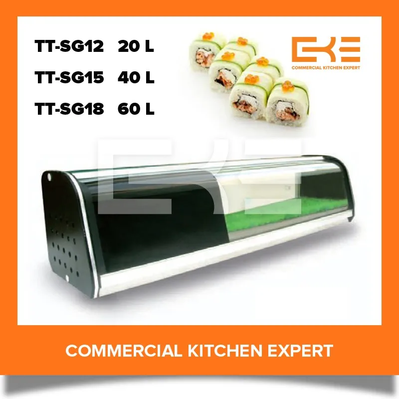 
Sushi Bar Display Refrigerator Tools Sushi Display Cooler Case Commercial Sushi Equipment Freezer Machine 
