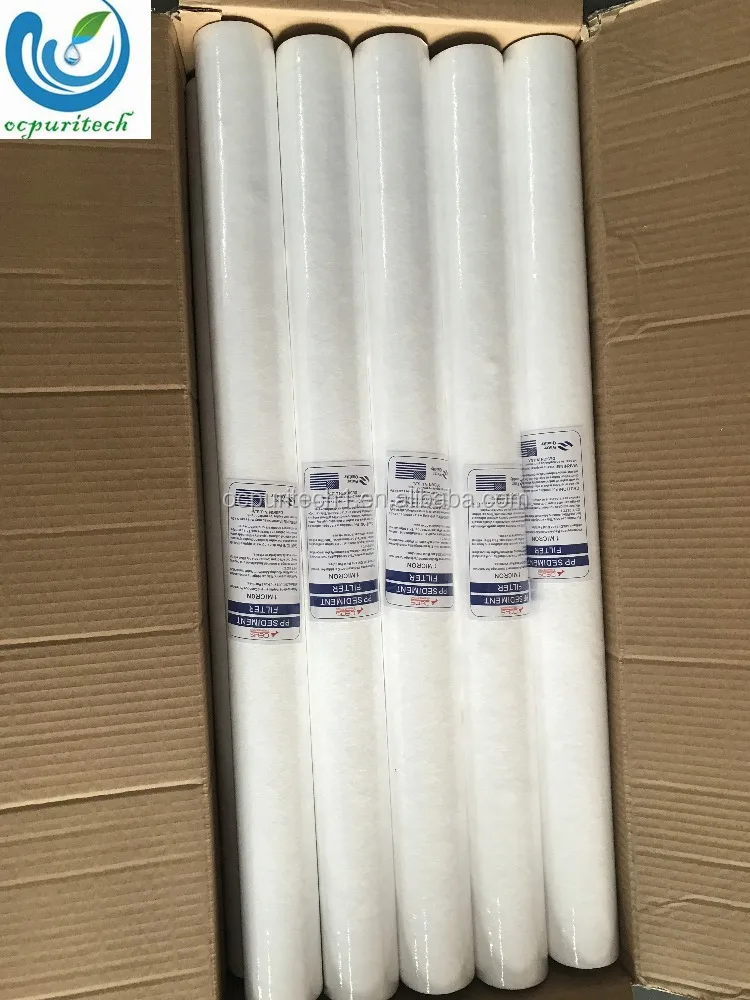Hot sale 5 micron melt blown cotton pp cartridge sediment filter water filter cartridge