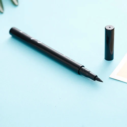 OEM Private Logo Label Wholesale Makeup Cosmetic Waterproof Liquid Natural Black Halal Vagan Eyeliner Pencil 36 hour eye liner