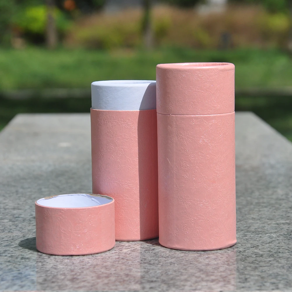 Firework Kraft Paper Carton Tube Packaging for Glass Dropper Bottle
