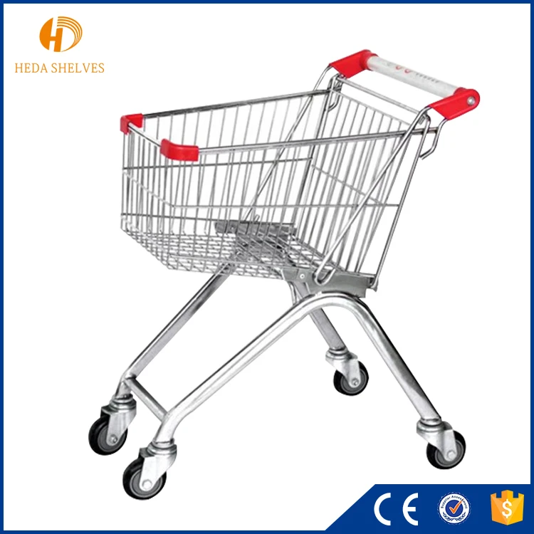 Hot sale used market carts and grocery shopping trolley