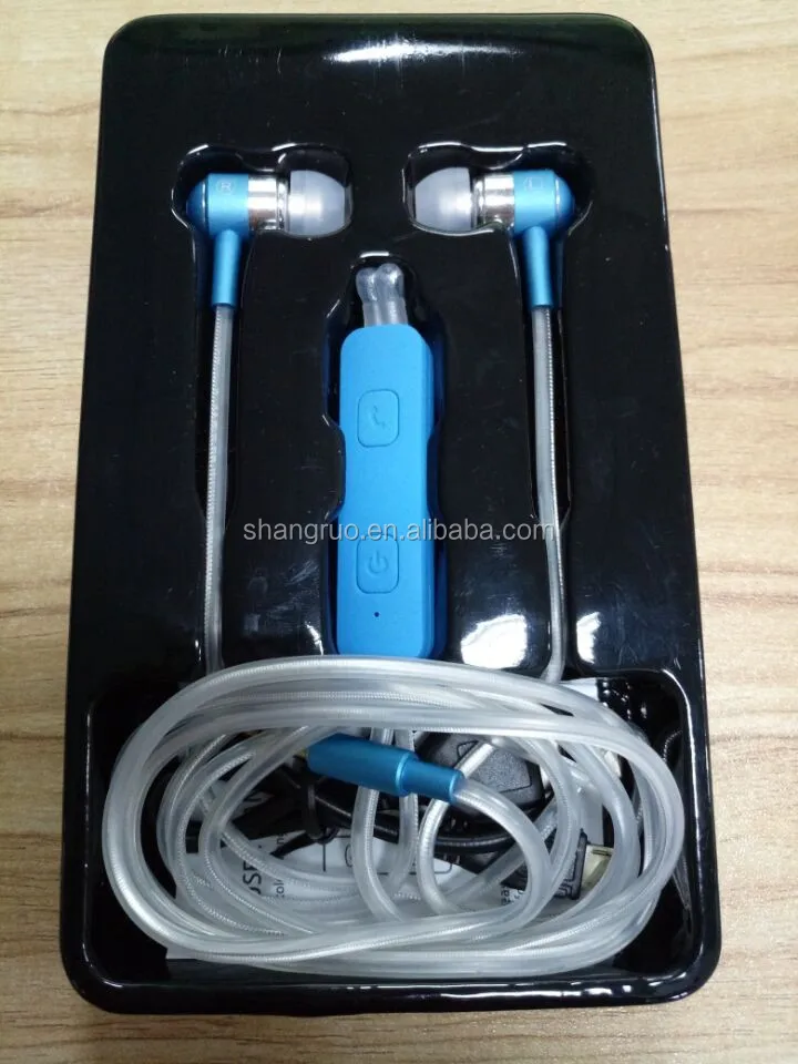 
Business gift Colorful luminous earphone Color changing LED Headphones headset with MIC 