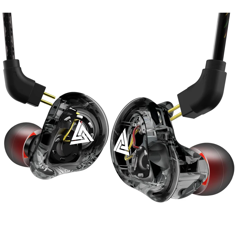 QKZ VK1 4DD Dynamic HIFI DJ Monitor Running Sport Headset Earbud In Ear Earphone