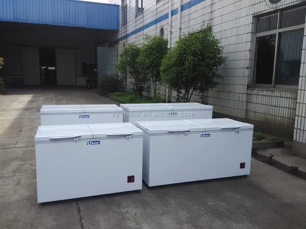 335L ultra energy efficient solar deep freezer with 110mm insulation