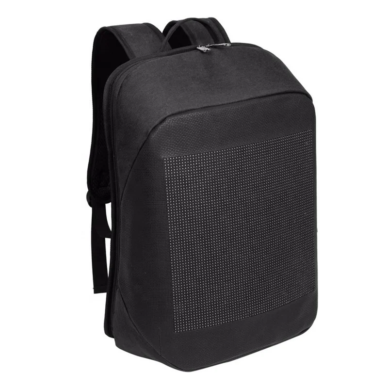 Цветной ЖК-дисплей для рекламы рюкзака, рекламная машина для мобильного рюкзака