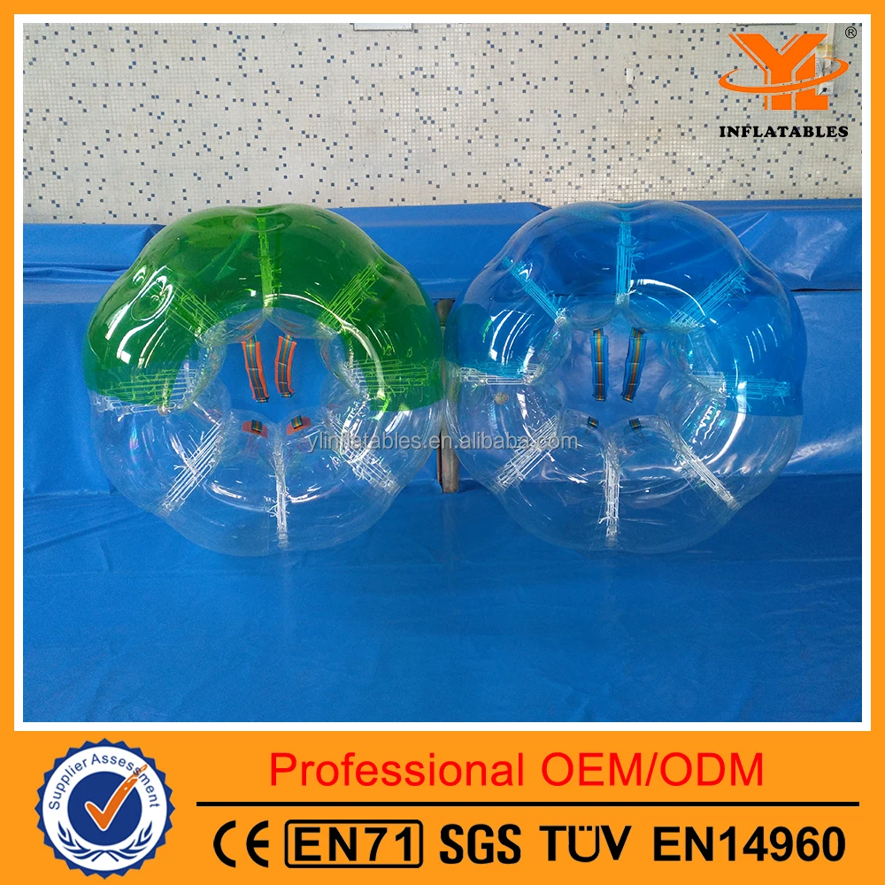 High Quality TPU Sport Bubble Football ,Bubble Soccer for Sale, Inflatable Body Bumper Ball for Adult
