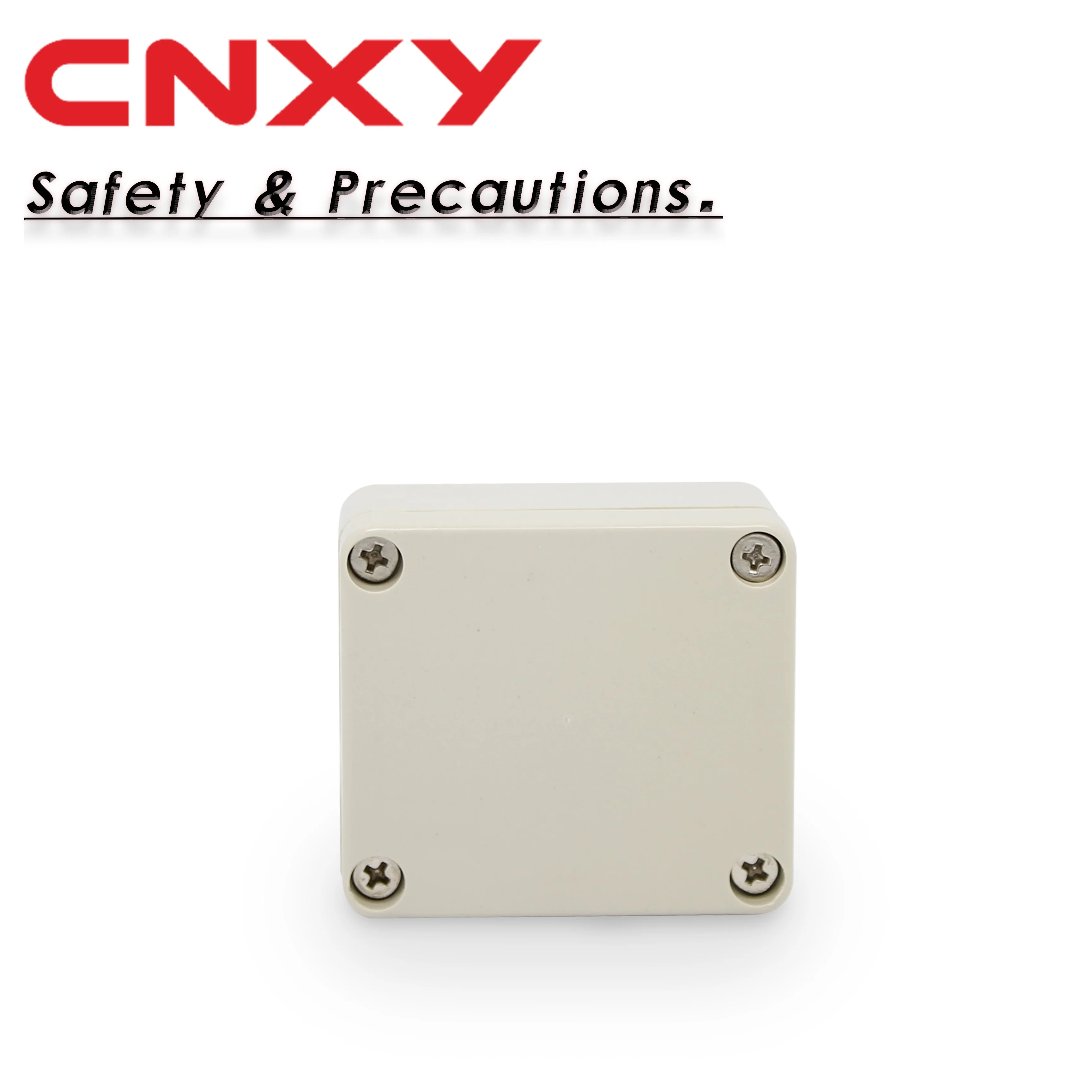 CNXY IP65 waterproof plastic junction box with PG7 cable glands