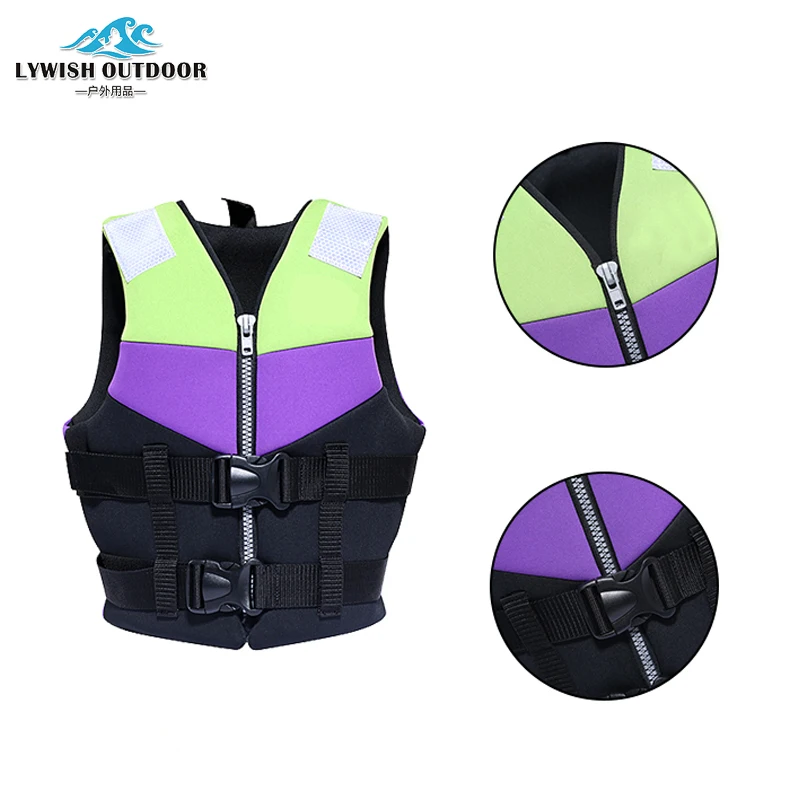 Personalized inflatable horse collar jacket kayak pfd fishing life vest adult wholesale