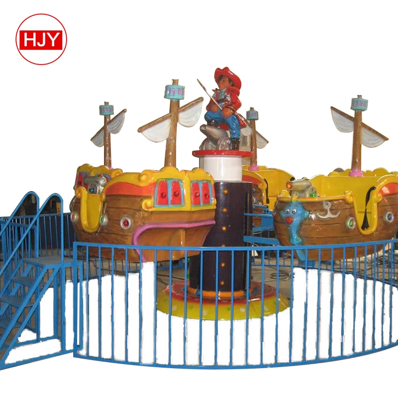 2019 Hot Shopping Mall Amusement Equipment 6 Seats Carousel Merry Go Round