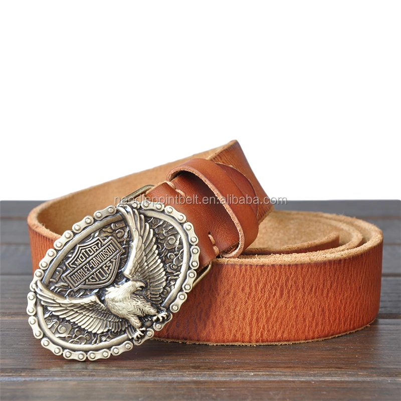 Eagle Mens Fashion Leather Belt