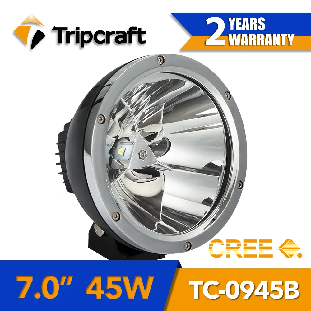 45W IP67 Super bright Round high output Spot pencil beam 45w LED driving lights car led work light auto 45w led work light