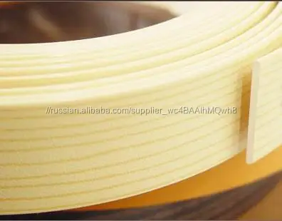 Мебельная фурнитура кабинета кромки полосы/3 мм пвх ленты/кромкооблицовочные резины