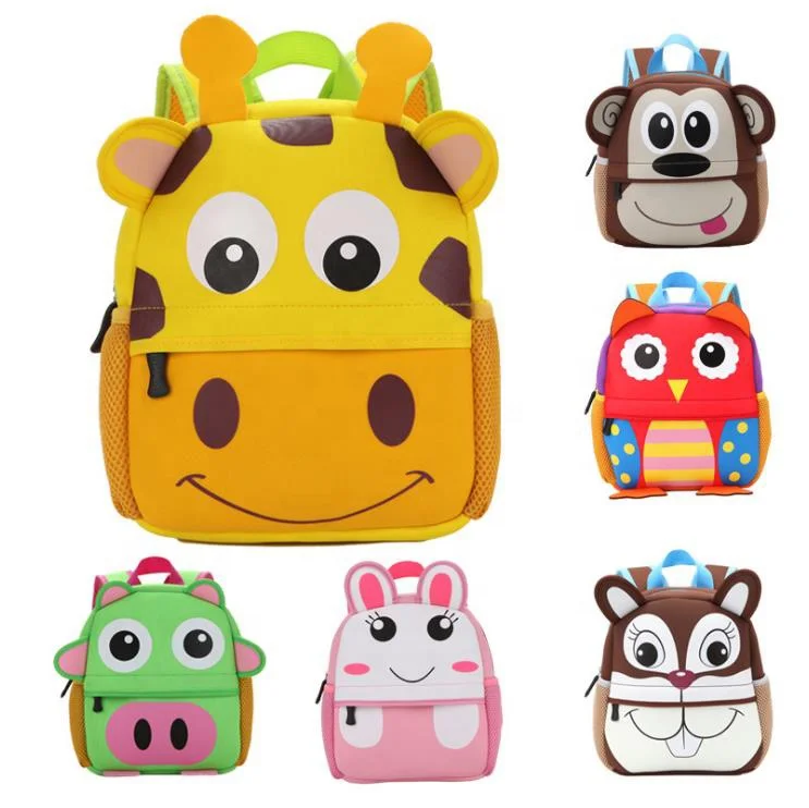wholesale kids animal school bag backpack