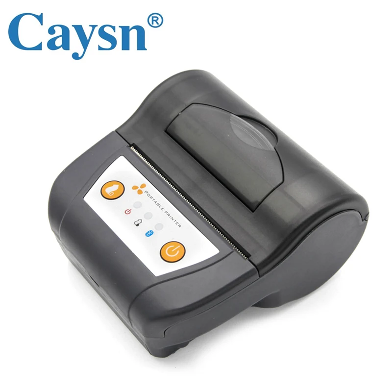 80 мм чековый штрих-код наклейка этикетка Мини Bluetooth Мобильный портативный ручной термопринтер