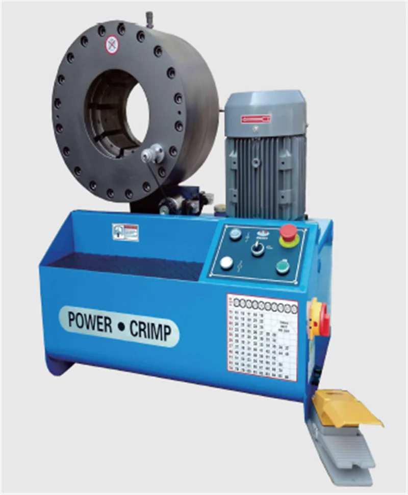 Gemflex parker hydraulic hose crimping machines