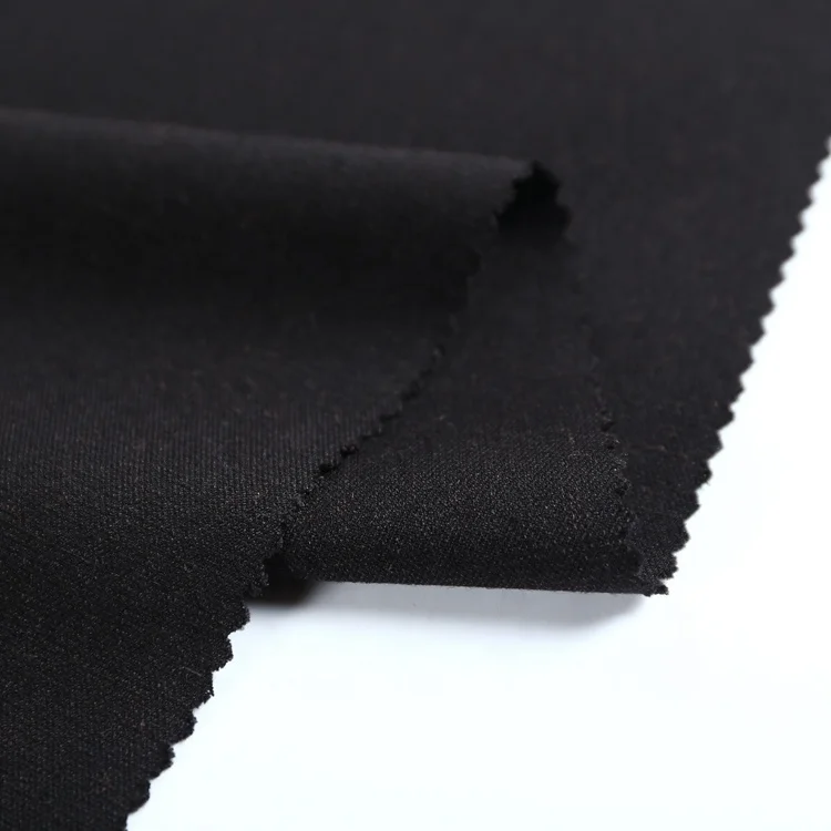 Difficult deformation faded sweat resistant rayon line check spandex fabric polyester wholesale