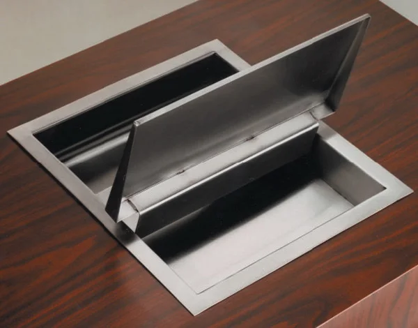 Заказной ловушка из нержавеющей стали утопленный лоток для денег или deay банка