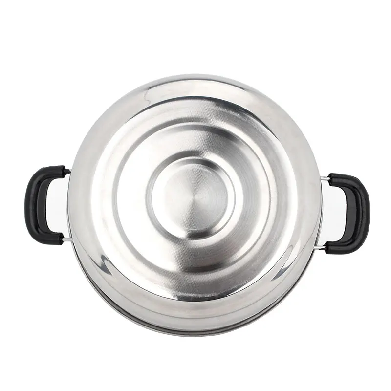 
5pcs mini cooking pot hot pot casserole set stainless steel dishes 