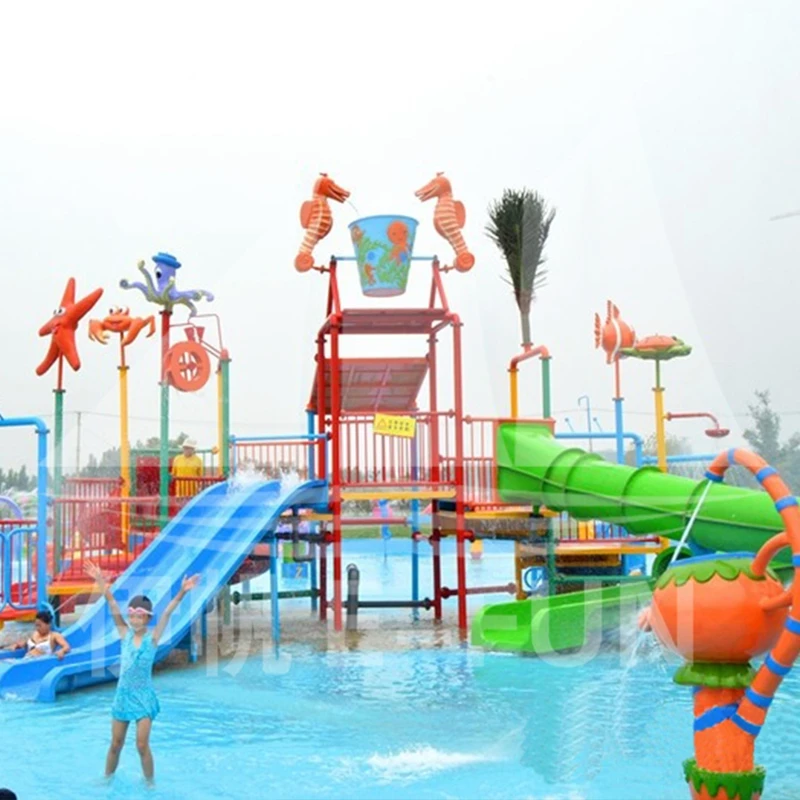 Shandong 100000 M2 аквапарк, стекловолоконная водная горка, оборудование для аквапарка