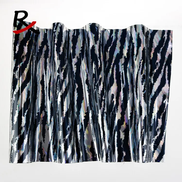 5003# holographic heat transfer laser foil for fabric & leather & textile