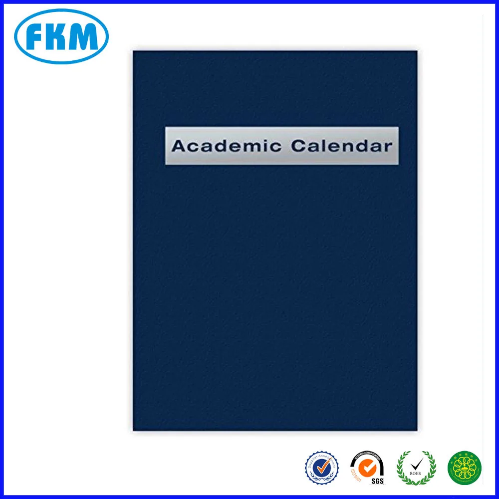 2017 Calender Printing with Saddle Stich