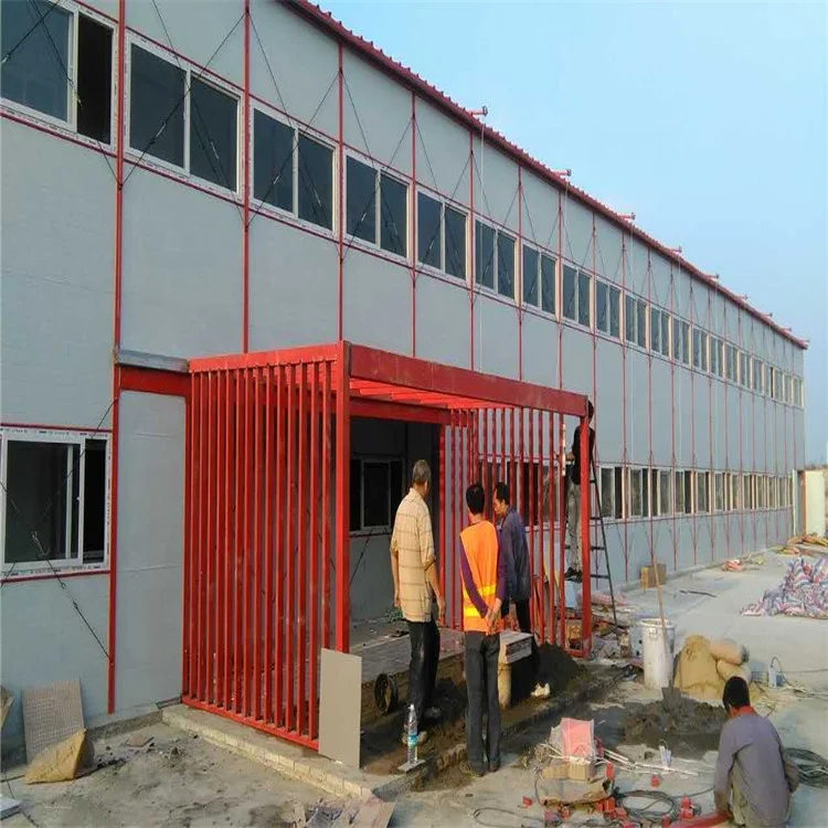 Prefab house kits Light steel structure Real estate Modular house with fire proof sandwich panel