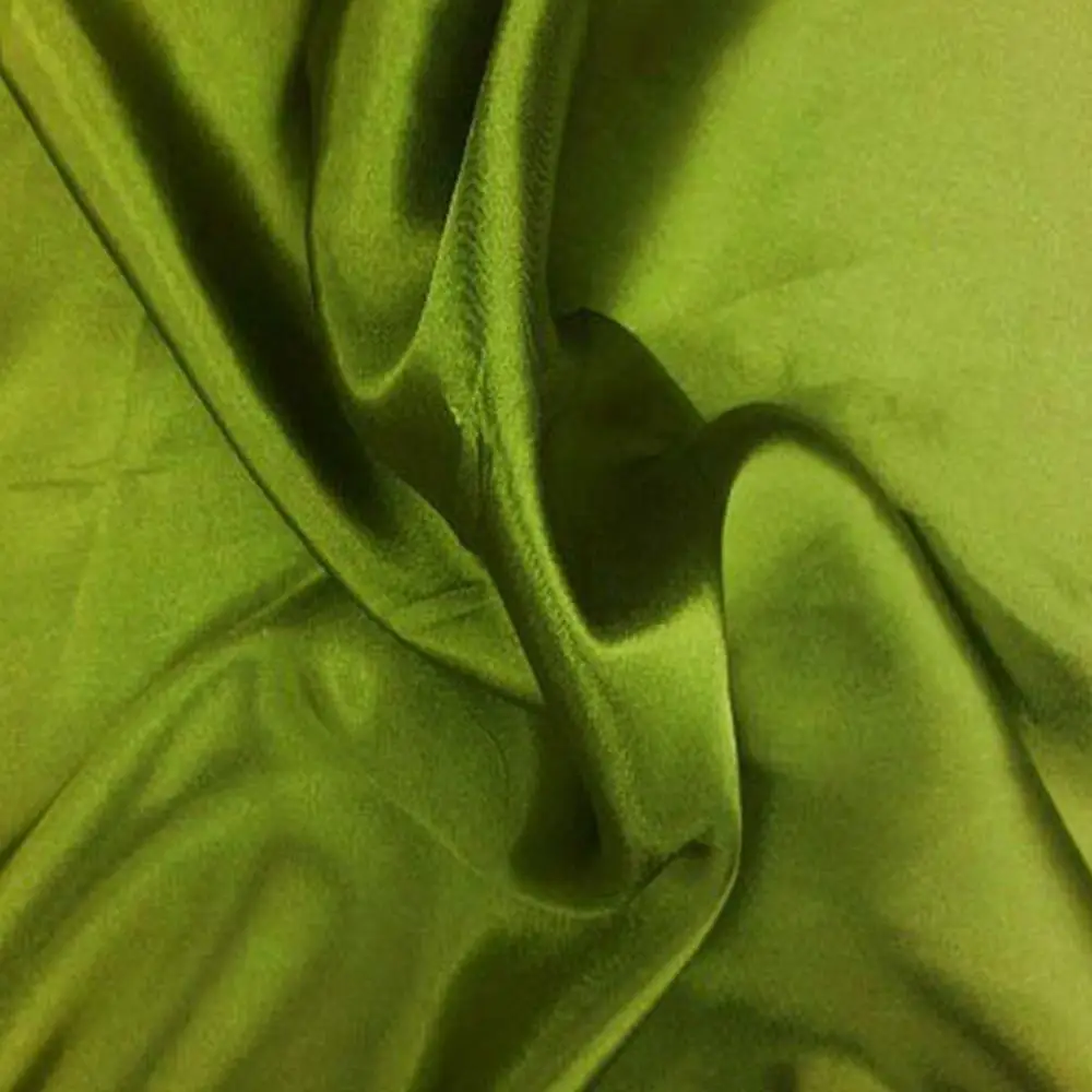 Gold Color  Shiny Satin Fabric
