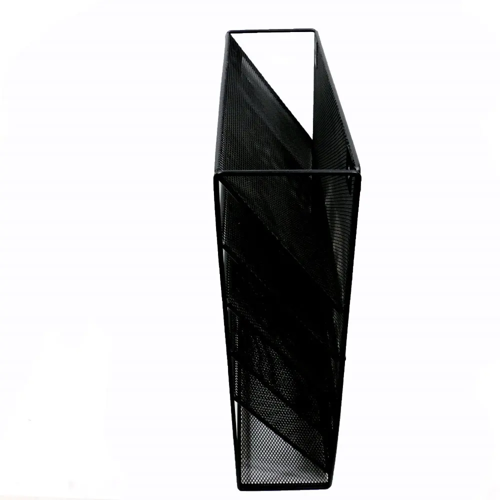 Wideny Office school household storage document wire metal mesh wall mount mounted hanging file organizer for office holder