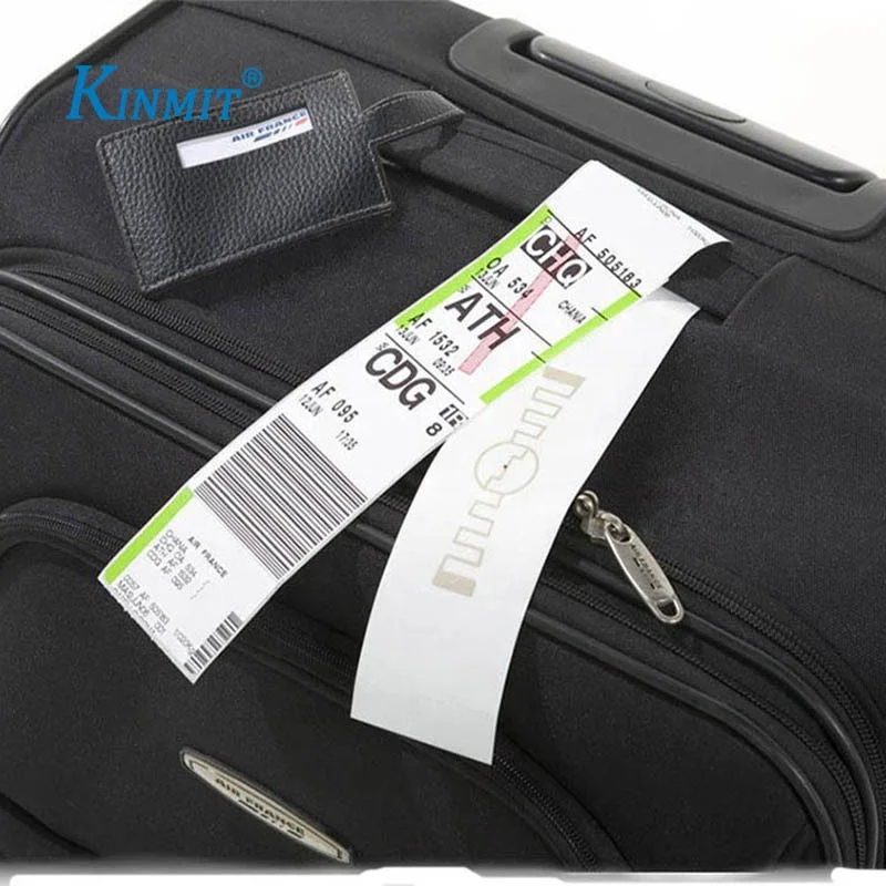 Factory Selling Airport Luggage Labels Thermal Adhesive Luggage Tag Baggage Tag