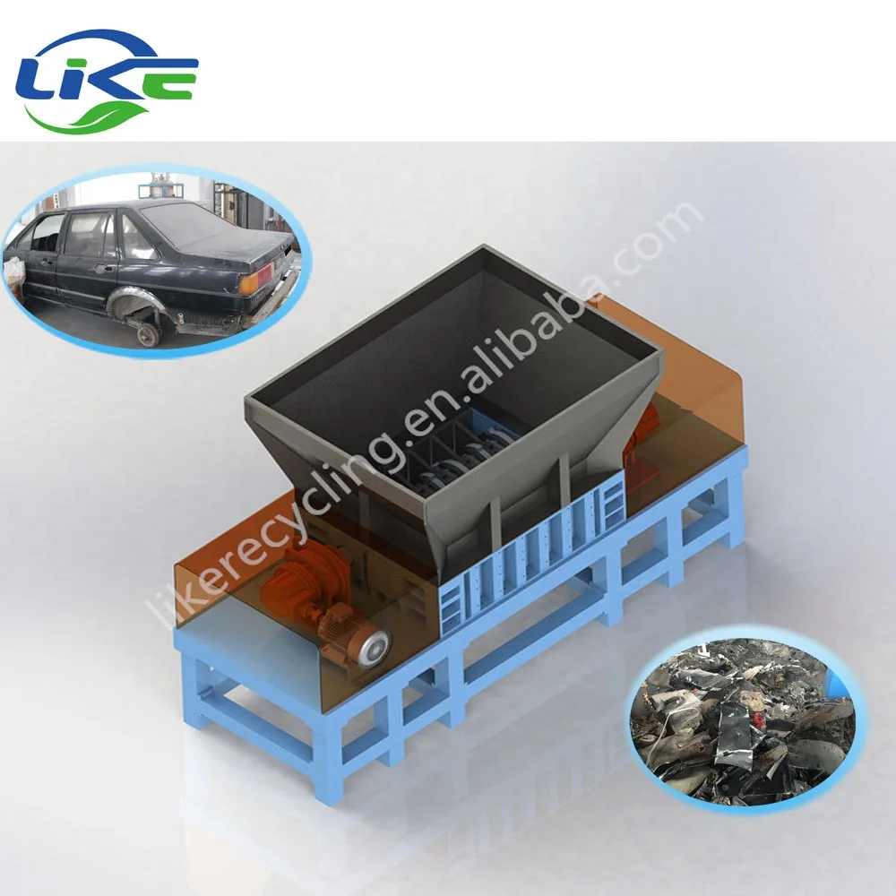 
Used scrap metal shredder used car shredder 