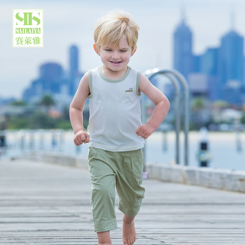 
infant toddler baby organic baby tops vests white clothes kids summer garments 